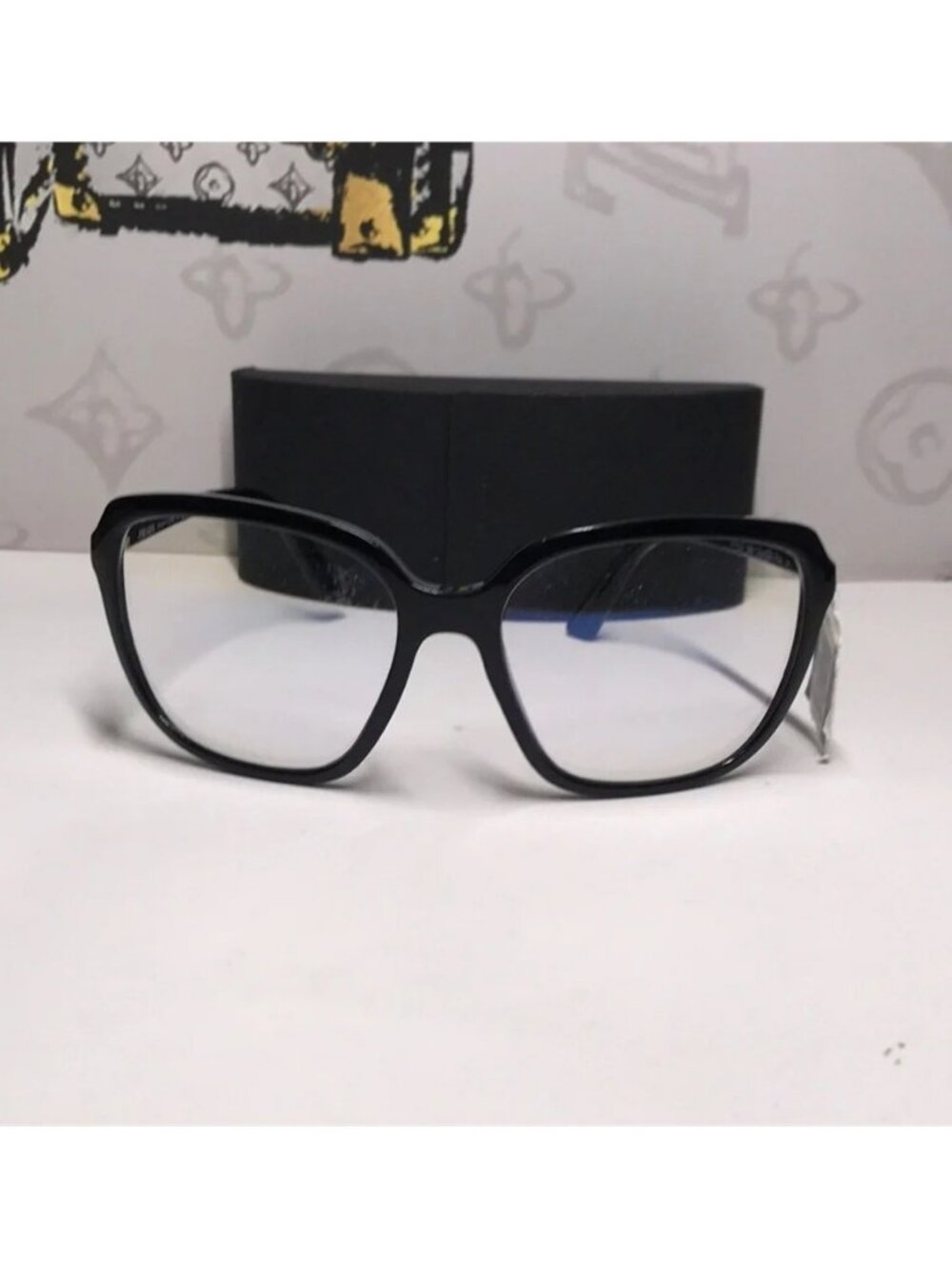 New Authentic Prada SPR 10V 1AB-09H Women’s Fashion Glasses – Black - Picture 9 of 14